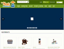Tablet Screenshot of magic-mushrooms-shop.com